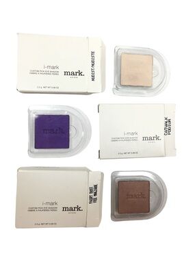 mark. Lot of 3 i-mark Custom Pick Eye Shadow Nudist Catwalk Fairy Dust NEW RARE